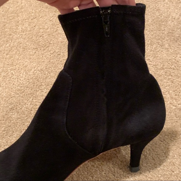 Loeffler Randall Kassidy Kitten Heel Bootie, Black Suede - Picture 11 of 16